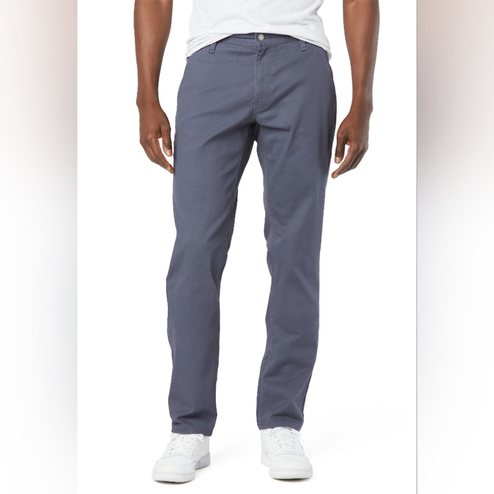 Levi Strauss Signature Men’s Size 30x32 Athletic Fit Hybrid Chino Pants Ombre